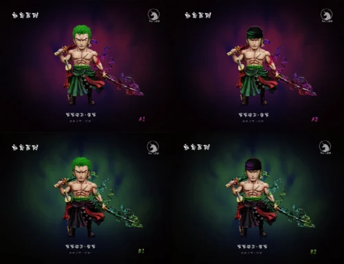 Fight Roronoa Zoro - ONE PIECE Resin Statue - MDS Studio