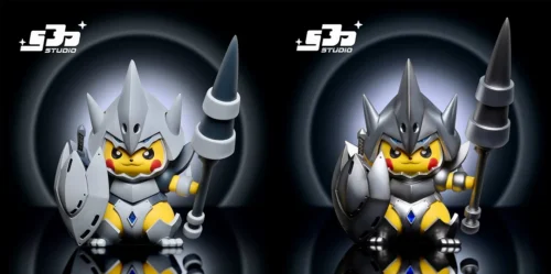 Small & Big Scale Aggron Cosplay Pikachu - Pokemon Resin Statue - SJD Studio