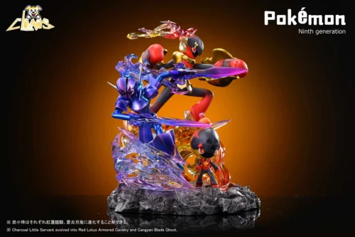 Evolution of Armarouge Set - Pokemon Resin Statue - Chaos Dog Studio