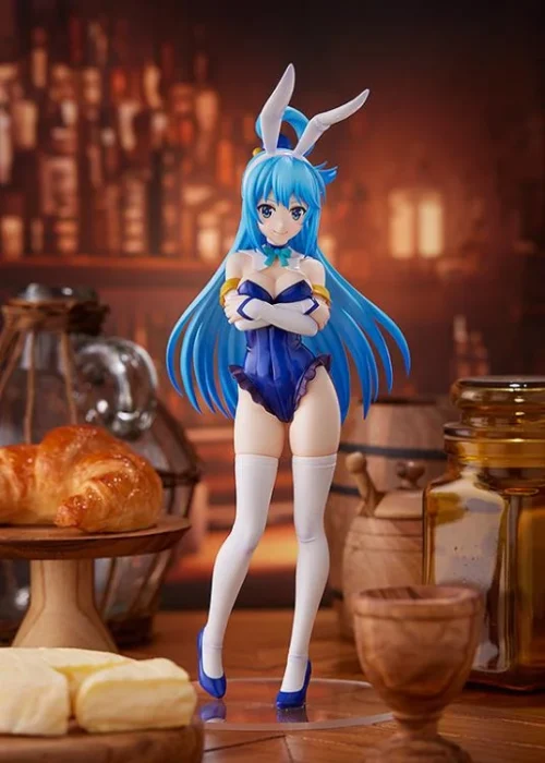 L Size POP UP PARADE Series Bunny Girl Ver. Aqua - KonoSuba: God's Blessing on This Wonderful World! Official Statue - Max Factory