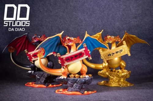 1/10 Scale Dragon Year Lucky Charizard - Pokemon Resin Statue - DD Studio