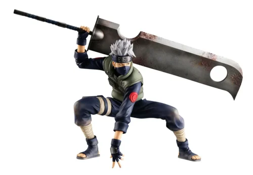 Second Edition GEM Series Shinobi World War Ver. Kakashi Hatake - Naruto Official Statue - MegaHouse