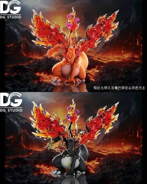 1/100 Scale Gigantamax Charizard - Pokemon Resin Statue - DG Studio