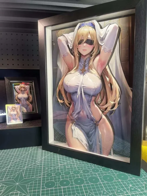 BA-010 & BBLG-003 Sword Maiden 3D Decorative Painting - Goblin Slayer - Black Box Studio