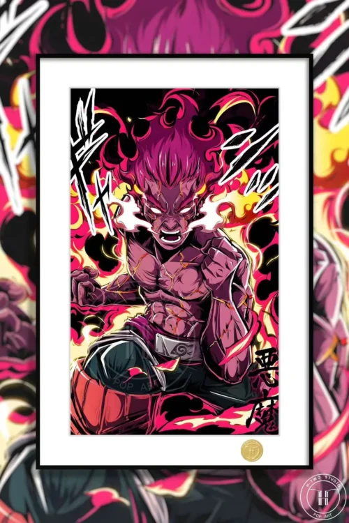 Night Guy Decorative Painting - Naruto - H-TWO Studio
