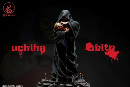 1/6 Scale Obito Uchiha Hugging Baby Naruto - Naruto Resin Statue - YuanHuo Studio