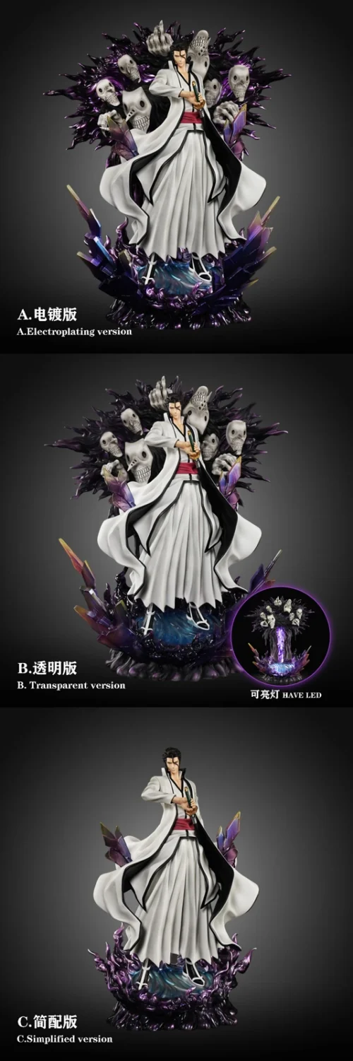 1/6 Scale Arrancar Sousuke Aizen - Bleach Resin Statue - HXHENG Studio