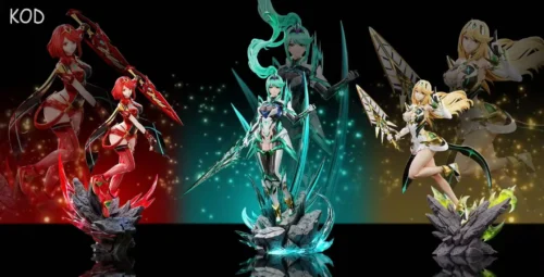 1/6 & 1/4 Scale Pyra & Mythra & Pneuma - Xenoblade Chronicles 2 Resin Statue - KOD Studio