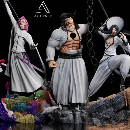 1/6 Scale Nnoitra Gilga & Szayelaporro Granz & Yammy Llargo - Bleach Resin Statue - AC-Studio