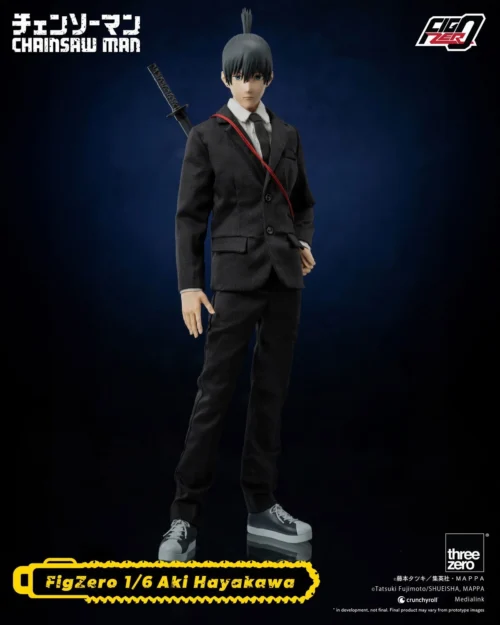 1/6 Scale Movable FigZero Series Aki Hayakawa - Chainsaw Man Official Statue - THREEZERO