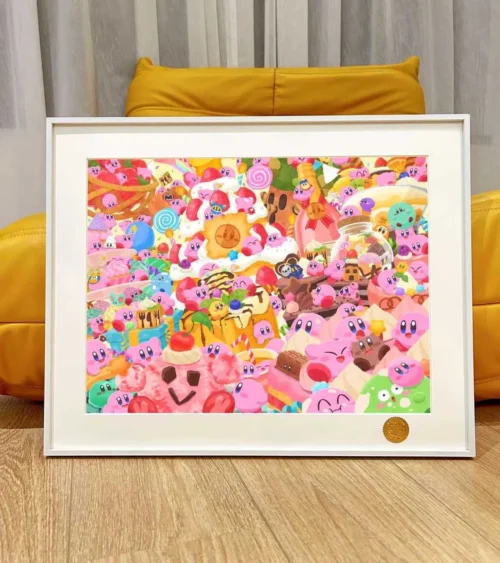 Kirby Star Decorative Painting - Kirby - Xingkong Studio