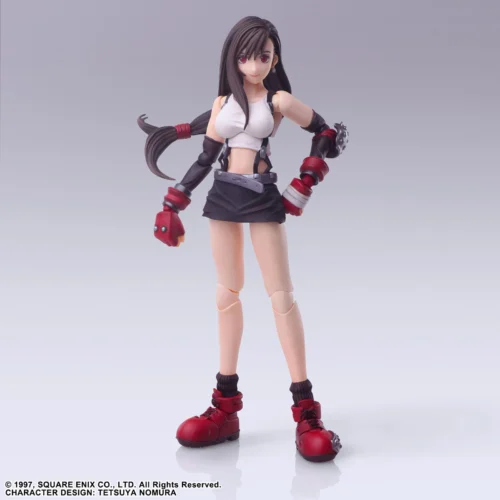 Bring Arts Series Movable Tifa Lockhart - (FF7) Final Fantasy VII Official Statue - Square Enix