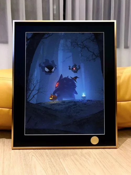 Gengar Forest Decorative Painting - Pokemon - Xingkong Studio