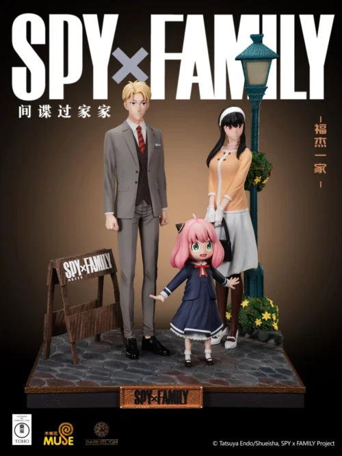 1/4 Scale Licensed Forger Family - SPY X FAMILY Resin Statue - Parhelion Studio