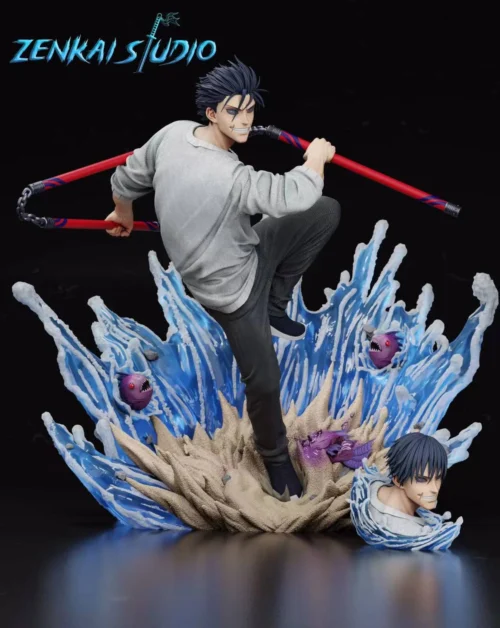 1/6 Scale Resurrection Ver. Toji Fushiguro with LED - Jujutsu Kaisen Resin Statue - Zenkai Studio
