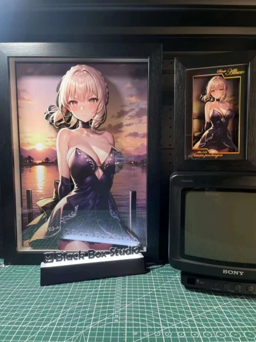 BA-013 & BBLG-006 Artoria Pendragon Alter 3D Decorative Painting - Fate/Grand Order - Black Box Studio
