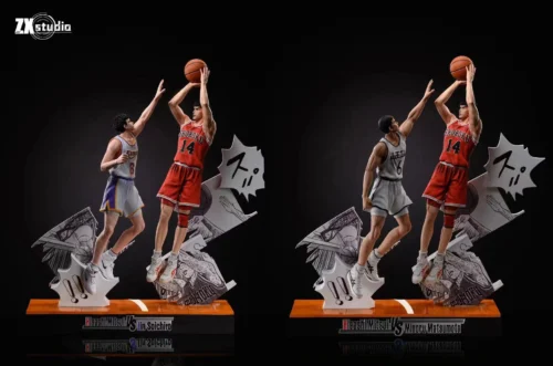 Hisashi Mitsui VS Soichiro Jin VS Minoru Matsumoto - SLAM DUNK Resin Statue - ZX Studios