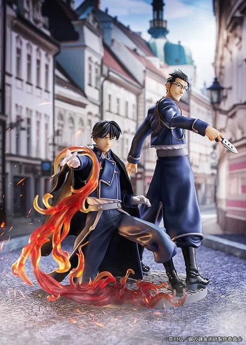 Friendship Ver. Roy Mustang & Maes Hughes - Fullmetal Alchemist: Brotherhood Official Statue - Good Smile Company