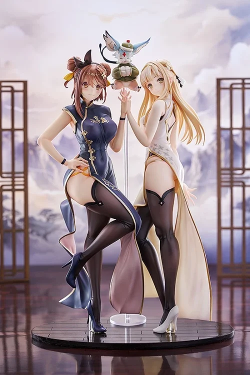 Cheongsam Ver. Reisalin Stout Ryza & Klaudia Valentz - Atelier Ryza Official Statue - Phat!