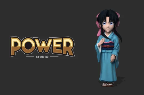 WCF Scale Kamiya Kaoru - Rurouni Kenshin Statue - Power Studio