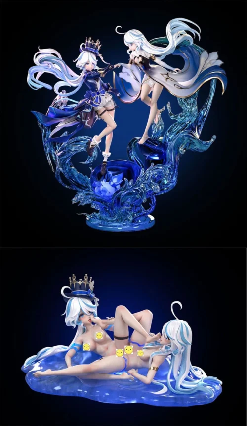 1/6 Scale Furina & Focalors - Genshin Impact Resin Statue - HaJiMi Studio