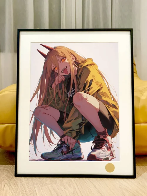 Fashion Power Decorative Painting - Chainsaw Man - Xingkong Studio