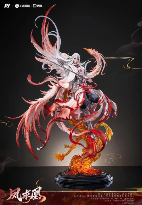 1/6 Scale Licensed White Phoenix Ver. Li Bai with LED - Honor of Kings Resin Statue - PIJI Studio