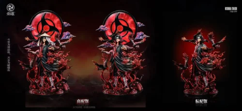 1/6 Scale Mangekyo Itachi Uchiha with LED - Naruto Resin Statue - HuoYun Studio