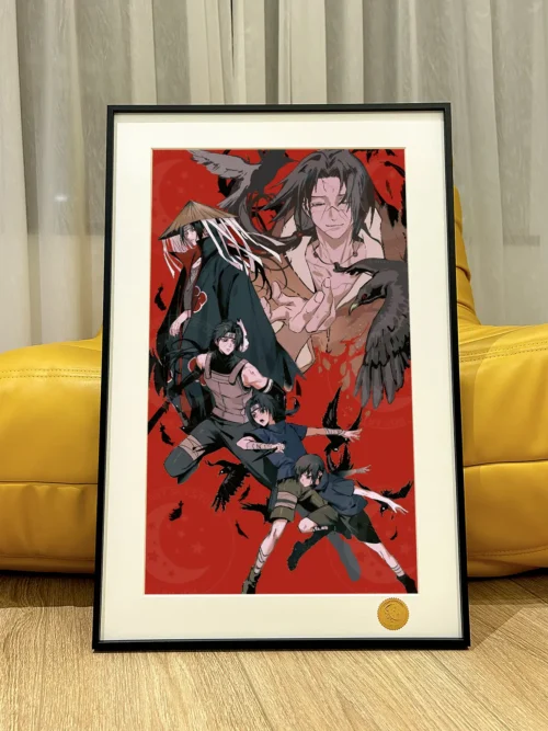 Growing of Itachi Uchiha Decorative Painting - Naruto - Xingkong Studio