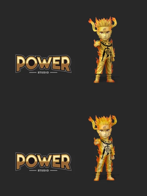 Nine-Tails Chakra Mode Naruto Uzumaki - Naruto Statue - Power Studio