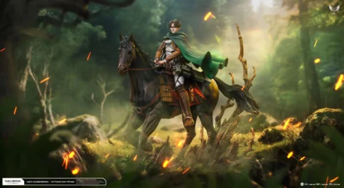 Levi Ackerman - Attack On Titan Resin Statue - Saoirse Studio