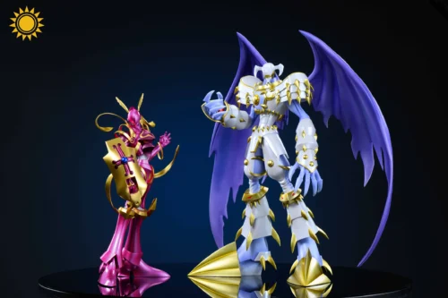 Lord Knightmon & Dynasmon - Digimon Resin Statue - TaiYangMoWan Studio