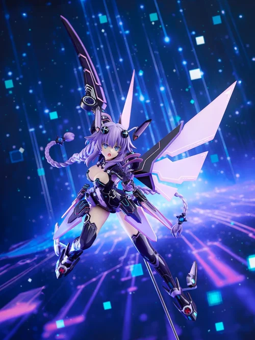 1/7 Scale Purple Heart - Hyperdimension Neptunia Official Statue - KLOCKWORX