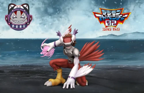 Silphymon - Digimon Resin Statue - QiaoWuMoWan Studio