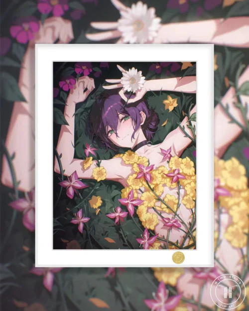 Flower Ver. Reze Decorative Painting - Chainsaw Man - H-TWO Studio