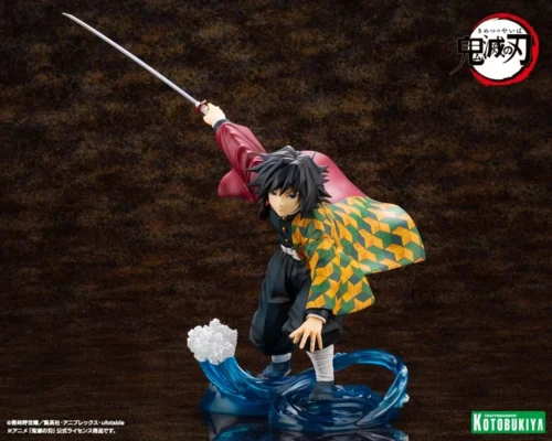 1/8 Scale Second Edition Artfx J Series PV418 Giyu Tomioka - Demon Slayer: Kimetsu No Yaiba Official Statue - Kotobukiya