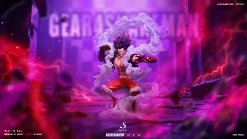 Snakeman Monkey D. Luffy - ONE PIECE Resin Statue - Super Studio