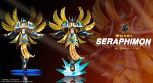 Seraphimon with LED - Digimon Resin Statue - Alpha Studio