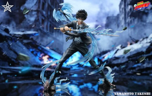 1/6 Scale Vongola Rain Guardian Takeshi Yamamoto - HITMAN REBORN! Statue - JiangXing Studio