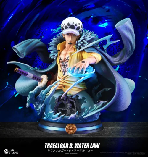 1/4 Scale Trafalgar D. Water Law Bust Statue - ONE PIECE Resin Statue - UNO Studio