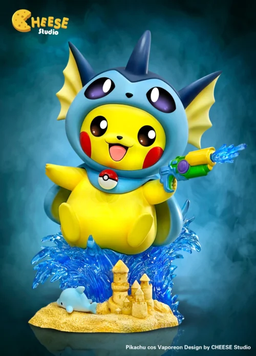 Vaporeon Cosplay Pikachu - Pokemon Resin Statue - CHEESE Studio