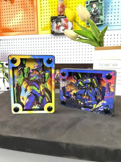 Evangelion Unit-01 Card Stand Display - (EVA) Neon Genesis EVAngelion - momo Studio