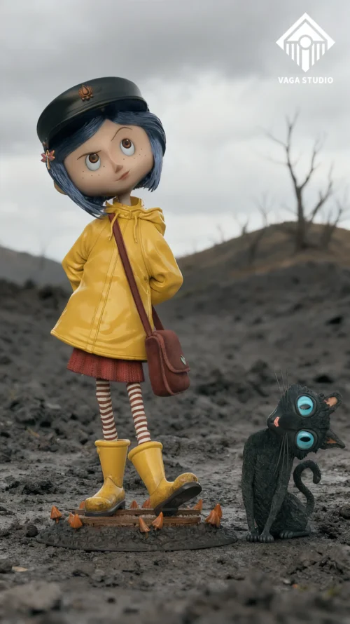 Coraline Jones - Coraline Resin Statue - VAGA Studios