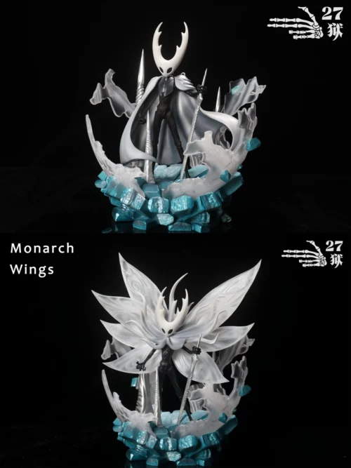 The Pale Prince & Monarch Wings with LED - Hollow Knight Resin Statue - 27Yu Studios
