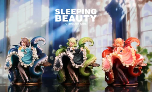 Sleeping Beauties Cthulhu Girl - Original Design Resin Statue - WeArtDoing