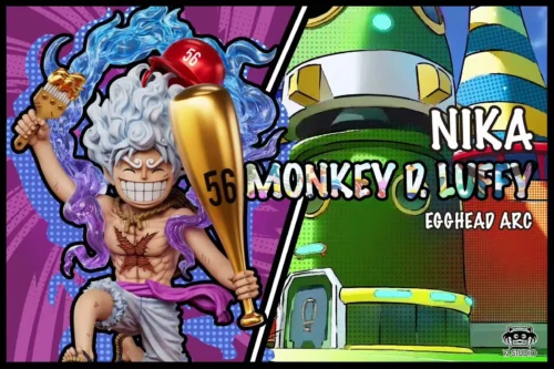 Future Island Arc Baseball Nika Monkey D. Luffy - ONE PIECE Statue - YZ Studios