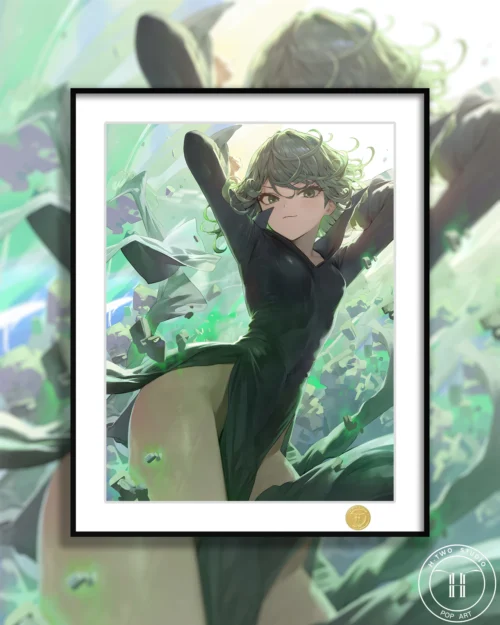 Tornado of Terror Decorative Painting - One-Punch Man - H-TWO Studio