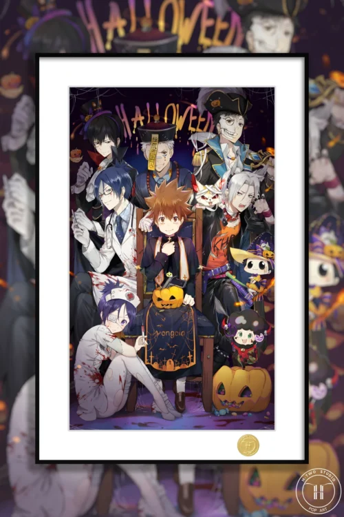 Halloween Ver. Vongola Family Decorative Painting - HITMAN REBORN! - H-TWO Studio