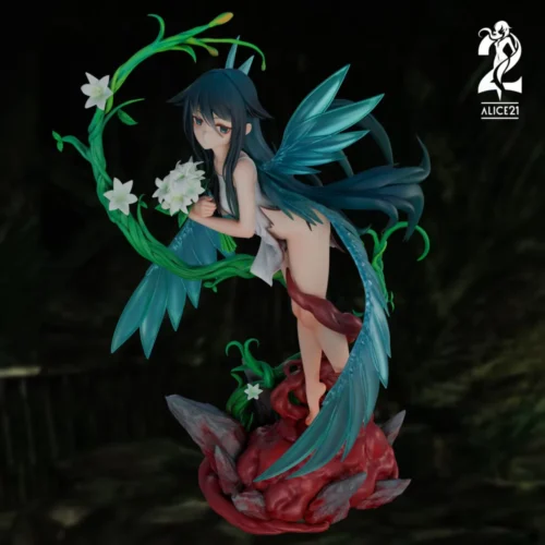 1/6 Scale Terminal White Blossom Ver. Saya - The Song of Saya Resin Statue - Alice21 Studio