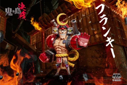 The Final Battle in Onigashima Series 026 Franky - ONE PIECE Statue - YZ Studios